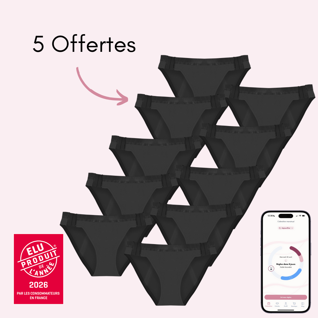 Culotte Menstruelle Ados Arya détachable (Nouveauté) Produit de l'année 2026 ✨