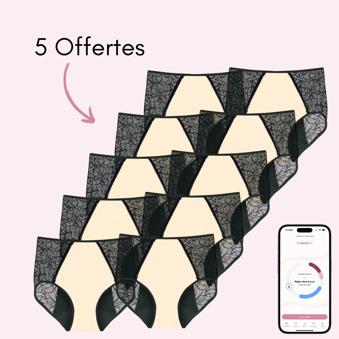 Culotte Menstruelle Flora