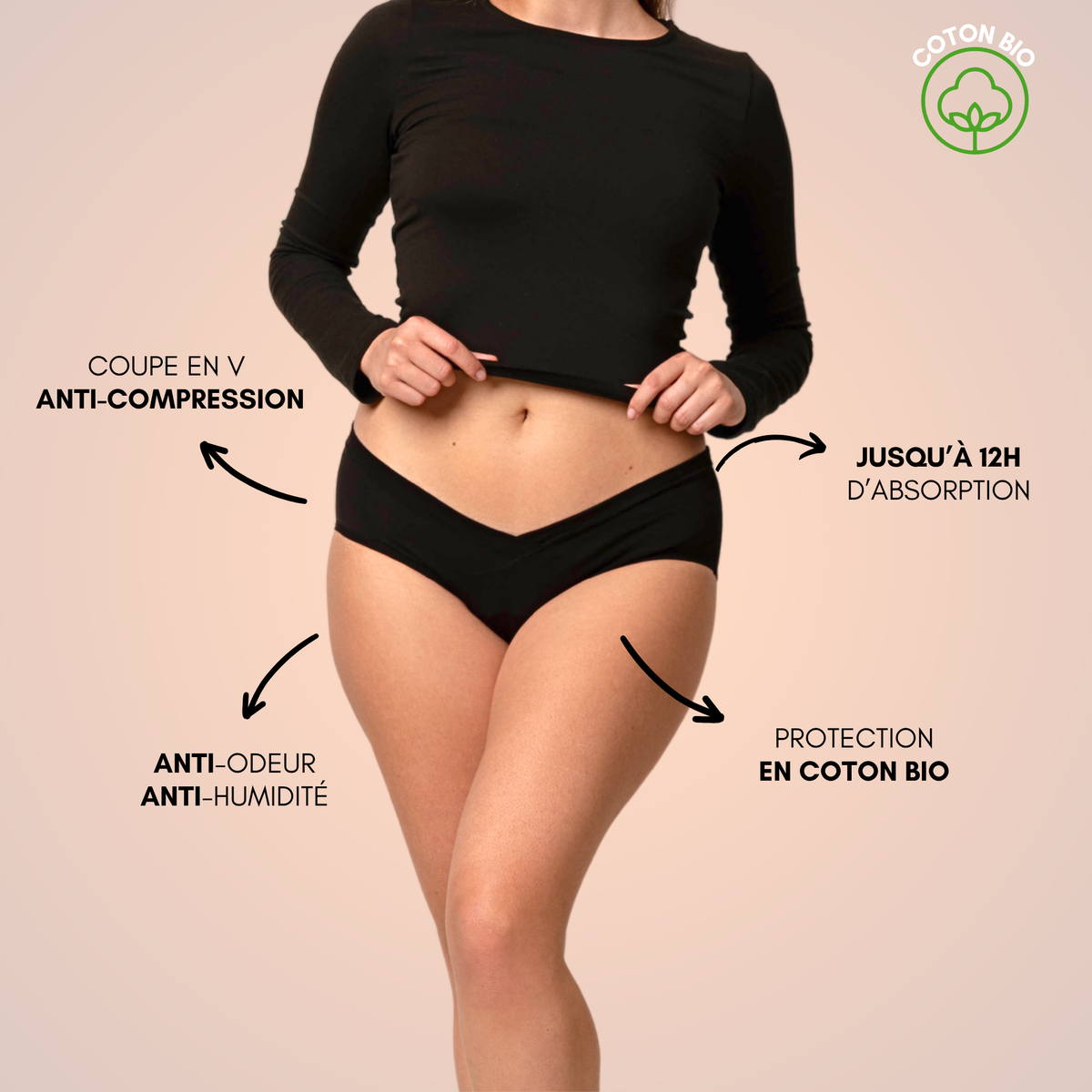 Culotte Menstruelle Amélie