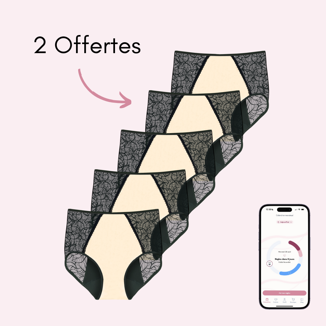 Culotte Menstruelle Flora