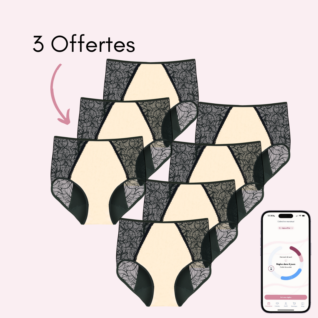 Culotte Menstruelle Flora