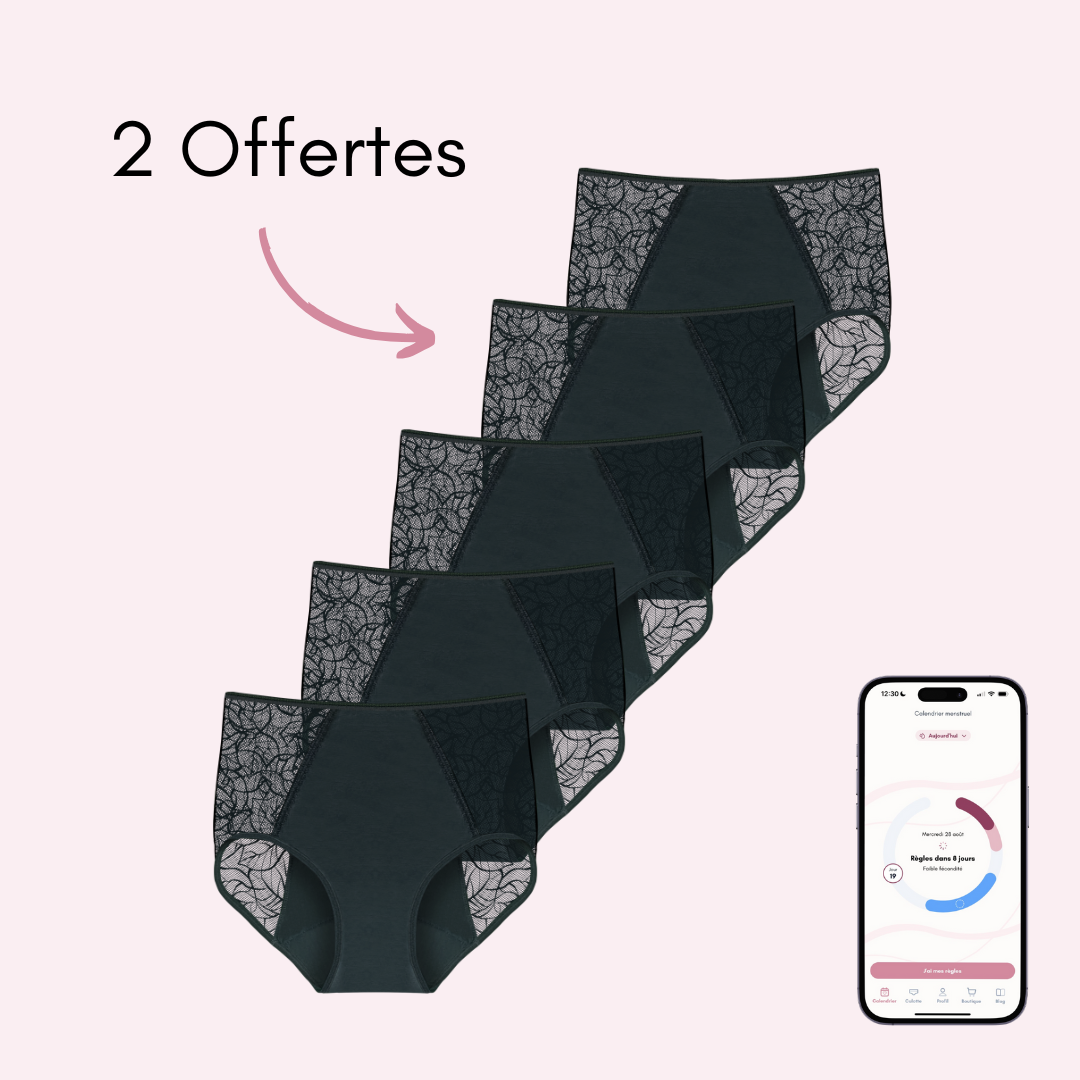 Culotte Menstruelle Flora